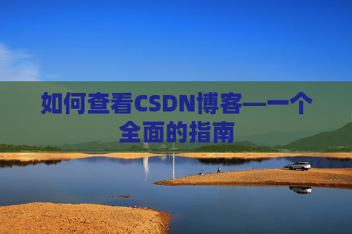 如何查看CSDN博客—一个全面的指南